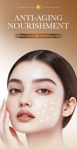 OEM SADOER Nettoyant Visage au Collagène d'Or, Crème Hydratante Réparatrice pour Peaux Abîmées, Produits de Soin Éclaircissants, Ensemble de Soins Cutanés - Product Image 2