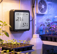 Thermo-hygromètre fiable Wi-Fi et Bluetooth, alerte de faible consommation et enregistrement des données historiques pour usage domestique et commercial
