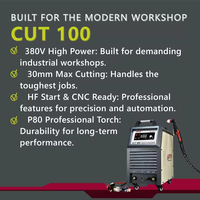 APEXYN CUT100 Baru Garansi 2 Tahun Mesin Las CNC Multi-Proses 4-in-1 Berkualitas Industri untuk DIY, Pemotong Plasma 380V 14.1KW