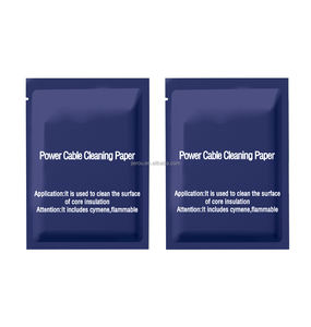 OEM ผลิตภัณฑ์ทำความสะอาดที่กำหนดเองอุตสาหกรรมอิเล็กทรอนิกส์สายไฟทำความสะอาดกระดาษทิชชู่เปียกอุตสาหกรรม - Product Image 1