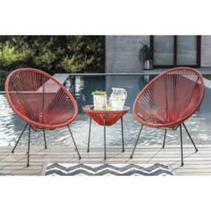 Nuevo <span class=keywords><strong>Conjunto</strong></span> de <span class=keywords><strong>Sillas</strong></span> Portátiles Modernas, Silla de Ratán Duradera <span class=keywords><strong>y</strong></span> Cómoda para Interiores <span class=keywords><strong>y</strong></span> Exteriores, Sala de Estar, Patio - Product Image 2