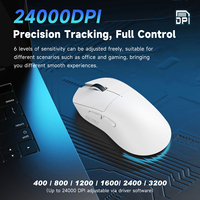 Souris de jeu sans fil Ajazz NJ08MC 70g 1KHz filaire/sans fil PAW3311 24K DPI Tri-mode 30 millions de clics