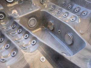 Vasca Idromassaggio per 3 Persone, Lussuosa Vasca in Acrilico Ariestech con Sistema Balboa, Massaggio a Bolle Romantico, Piccola Vasca Idromassaggio da Esterno, Produttore OEM Cinese JW-2203 - Product Image 6