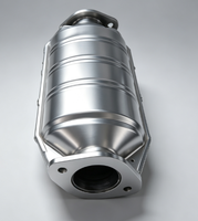 Convertisseur catalytique universel Euro 5 à raccordement par bride, catalyseur à trois voies pour échappement automobile, garantie 1 an