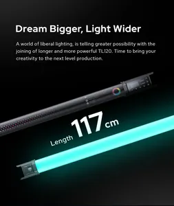 Godox TL120 TL120 <span class=keywords><strong>Pavo</strong></span> <span class=keywords><strong>Tube</strong></span> Light RGB Color Photography Light Handheld Light Stick with APP Remote Control for Photos Video - Product Image 2