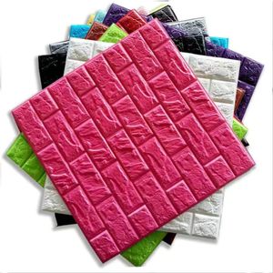 3D bọt tường Sticker Trần sticker tự dính DIY trang trí nội thất gạch mô hình an toàn - Product Image 5