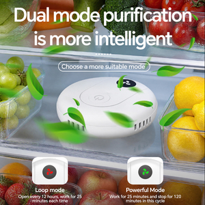 Mini Generador de Ozono Recargable, Purificador de Aire Pequeño para Refrigerador, Armario de Zapatos, Espacio para Mascotas y Desodorización del Hogar - Product Image 1