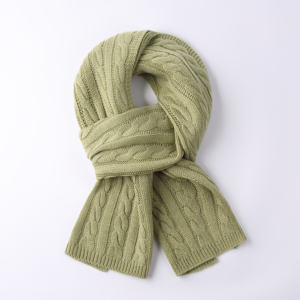 Écharpe en laine mélangée, hiver, femme, haut de gamme, haute qualité, châle épais, accepte la broderie, logo personnalisé - Product Image 6