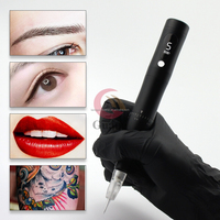 Oplaadbare digitale PMU & MTS machine microblading apparaat tatoeagepen voor wenkbrauwen, lippen en kleine tatoeages permanente make-up
