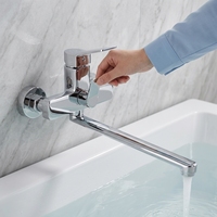 Robinet de cuisine en laiton à une poignée moderne de qualité supérieure avec garantie de 5 ans pour la cuisine et la salle de bain