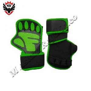 Barra de flexiones para levantamiento de pesas, guantes de neopreno con agarre de goma para fitness, para culturismo pesado - Product Image 2