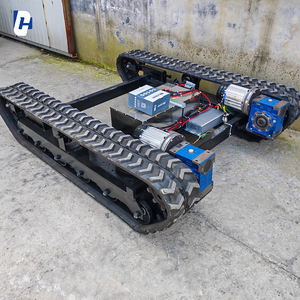 Telaio cingolato cingolato industriale con forte capacità di carico per attrezzature agricole e veicoli robotizzati - Product Image 4