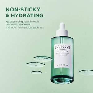 SKIN1004 Centella Tea Trica Relief Ampoule 100ml Siero Viso Coreano con Cica e Tea Tree per il Trattamento dell'Acne - Product Image 4
