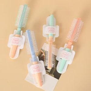 Wheat Scented <b>Round</b> <b>Brush</b> Plastic Hairbrush For Beauty And Hair Care Yiwu Origin - Product Image 4