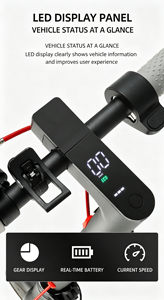 Trottinette électrique rapide pour adultes en stock entrepôt – Idéale pour les trajets quotidiens en ville et les courses. - Product Image 4