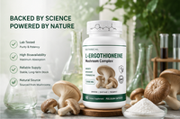 Service de fabrication de formules de compléments alimentaires personnalisés, capsules de L-ergothionéine en marque privée OEM