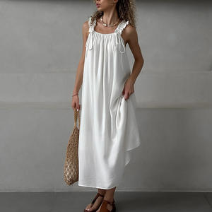 Chemise de nuit/pyjama en coton respirant et confortable pour l'automne, idéal pour les femmes à porter à <span class=keywords><strong>la</strong></span> <span class=keywords><strong>maison</strong></span> ou à l'extérieur. - Product Image 1