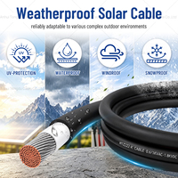 4mm² 6mm² Einadriges Verzinntes Kupfer XLPE Solarkabel für Solarfarmen DC-Verkabelung und Panel-Verbindungsprojekte