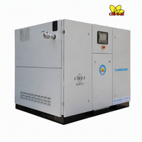 Compresseur d'air industriel silencieux à scroll sans huile, refroidi par air, alimenté en courant alternatif, 35-45 kW, 8-10 bars, certifié CE ISO9001, directement de l'usine