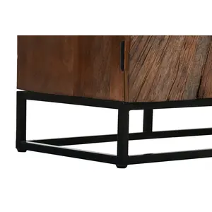 RECYCLED WOOD <b>WARDROBE</b> 45X90X180 <b>2</b> <b>DOORS</b> - Product Image 1