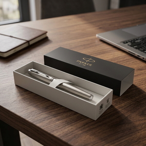 ปากกา Parker IM Syllograph รุ่น 107022-3 ปากกาโลหะสำหรับเขียนและงานการเงิน หมึกสีน้ำเงิน สำหรับนักเรียน บรรจุในกล่องของขวัญ - Product Image 3