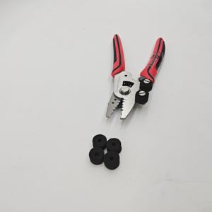 Alicates de herramientas de <span class=keywords><strong>fibra</strong></span> óptica multifuncionales de Venta caliente de fábrica, alicates Pelacables 8 en 1, alicates cortadores de alambre de <span class=keywords><strong>fibra</strong></span>, pelacables de señal - Product Image 5