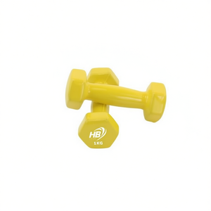 Mancuernas Hexagonales de 1 kg con Recubrimiento Brillante Amarillo, 1 Unidad, Categoría de Producto - Product Image 1