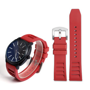 Correa de reloj de goma vulcanizada con patrón Richard de lujo 20mm 22mm <span class=keywords><strong>24MM</strong></span> FKM correas de reloj de goma fluorada reemplazos de correa de reloj deportivo - Product Image 4