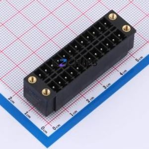 DB2EVHBM-3.5-2*12P-BK Plug-in Terminal Block Through hole,P=3.5mm Board-to-Board / Socket - Closed Screw Fixing 2x12P 3.5mm - Product Image 1