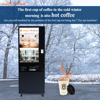Distributeur automatique de café glacé avec paiement par carte Distributeur automatique de café en libre-service