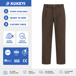 Produttore OEM/ODM, <span class=keywords><strong>Pantaloni</strong></span> Leggeri da <span class=keywords><strong>Uomo</strong></span> all'Ingrosso, Vestibilità Dritta con Pieghe Frontali, <span class=keywords><strong>Pantaloni</strong></span> Casual Eleganti di Alta Qualità per <span class=keywords><strong>Uomo</strong></span> - Product Image 1