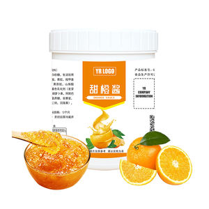 Confiture d'orange fraîche 1,3 kg avec sucre pour la production de sirop de bubble tea et de jus - Product Image 3