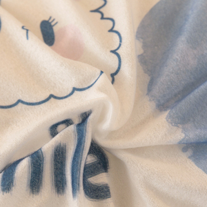 売れ筋の居心地の良い暖かい加重フランネルシェルパベッドシーツブランケット - Product Image 6