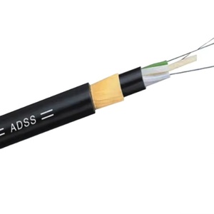 <span class=keywords><strong>Cable</strong></span> de Fibra Óptica ADSS G.652D/G.657A1 de 6/12/24/48/96/144 Núcleos, Totalmente Dieléctrico y Autoportante - Product Image 1