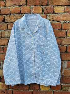 Ensemble de pyjama en coton imprimé à la main pour femmes, vêtements de nuit en coton doux et respirant, légers et confortables - Product Image 6