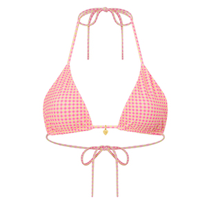 Custom Hoge Taille Braziliaanse Gestreepte String Badpak Bikini Vrouwen Tweedelige Sexy String Bikiniset - Product Image 6