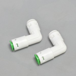 <b>Water</b> <b>Purifier</b> L-Type Connector 44mm 14mm Quick Connect Check Valve Reverse Osmosis Pure <b>Water</b> <b>Machine</b> Accessory - Product Image 1