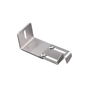 Soporte de Acero Inoxidable Mineichi para Paneles Aislantes, con Orificios de 1mm de Diámetro, para Fijación en Pared, Soporte Metálico - Product Image 3
