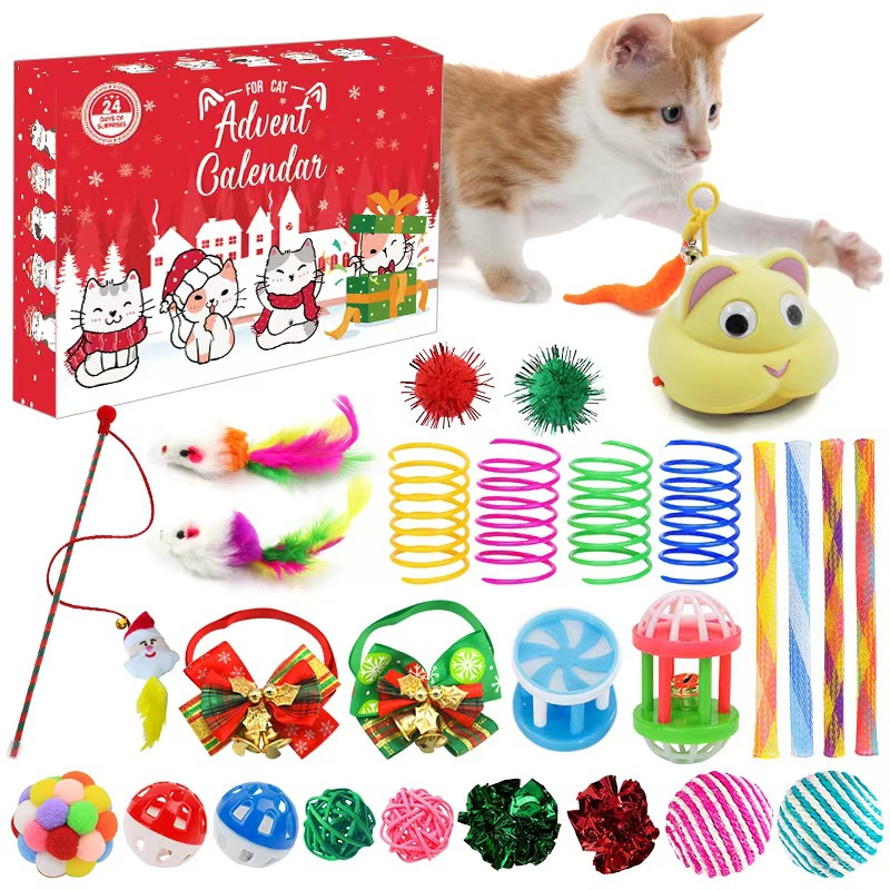 Rouge [taille de boîte aveugle de chat Xr-22: 35.2*25.2*6.8cm]