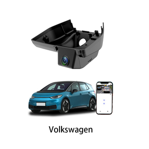 Caméra embarquée <span class=keywords><strong>HD</strong></span> 4K pour VW ID.3 2020-2026 avec deux objectifs DVR avant et arrière, GPS, Plug and Play - Product Image 1