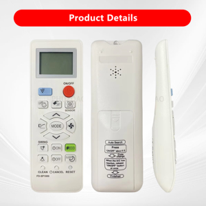 Nuovo FD-SP1009 di vendita caldo per il commercio estero adatto per aria condizionata affilata <span class=keywords><strong>telecomando</strong></span> multifunzione di marca singola - Product Image 4