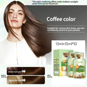 Tinta per Capelli in Schiuma Senza Ammoniaca, Etichetta Privata, 30ml*10, Colori Vivaci e Duraturi, Vendita all'Ingrosso - Product Image 4