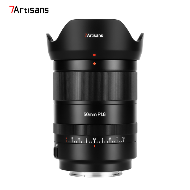 7Artisans 50mm F1.8 AF Full Frame Sony E Mount Camera Lens Support Facial Eye Recognition for A7M4 A7III