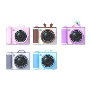 Appareil photo numérique HD pour enfants, appareil photo jouet amusant avec écran rotatif pour selfie, enregistrement photo et vidéo - Product Image 1