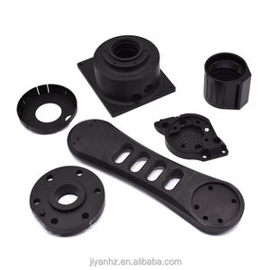 قطع مخروطية لموصل CNC بالقطع من الألومنيوم المؤكسد مع خيط خارجي داخلي متعدد الثقوب بالقطع الدقيق - Product Image 1