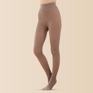 Collants thermiques épais et translucides pour femmes, à taille haute, doublés de polaire noire, chauds pour l'hiver, vente chaude - Product Image 4