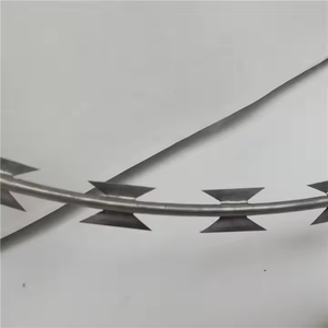 Fil barbelé galvanisé à barbelures croisées, diamètre 1,25-3,5 mm, excellente protection pour usage ferroviaire, 500 mm x 10 kg, en fer - Product Image 5