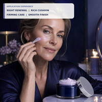 Masque au rétinol encapsulé, complexe de peptides, hydratation intense, vitalité de la peau, masque en gel apaisant pour la nuit, réparation nocturne pour peaux sensibles