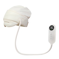 2 in 1 Kopf Augen massage gerät elektrische Wärme Luftdruck vibrierenden Helm Kopf Kopfhaut Massage gerät zu Hause