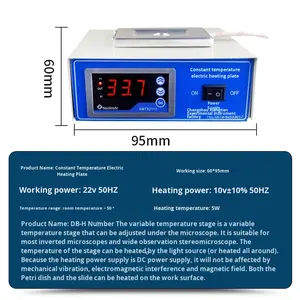 Incubateur à température constante à affichage numérique, équipement de chauffage électrique pour la collecte et l'insémination artificielle de sperme de truie - Product Image 5